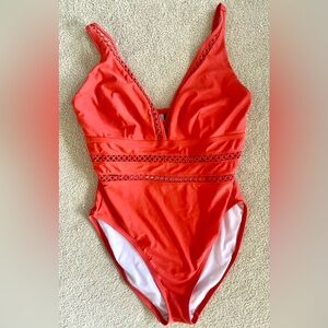 Like new/tags off Tangerine swimsuit